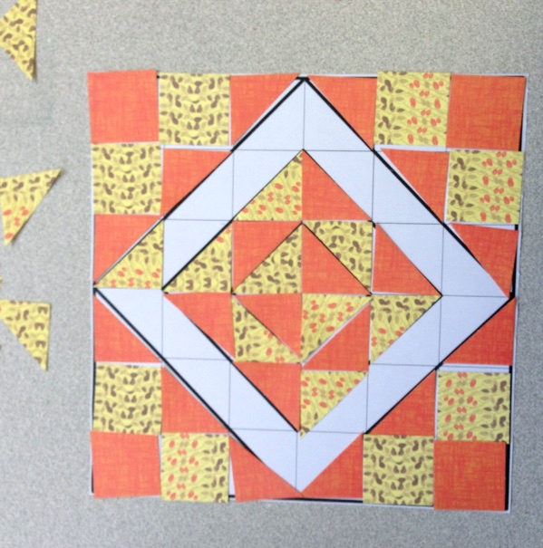 quilt mosaic craft activity