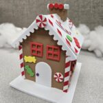 Foam Gingerbread House Holiday Themed Craft Kit