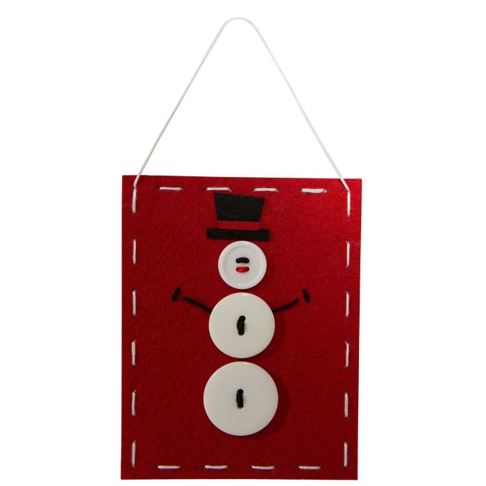 snowman banner