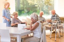 social distance senior activities