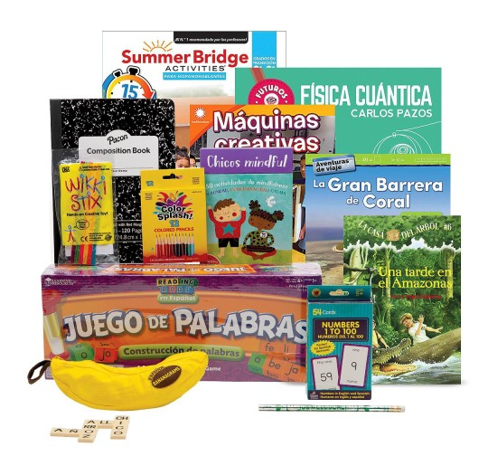 spanish family engagement bag
