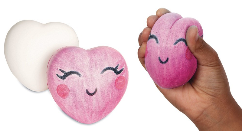 squishy heart valentines day