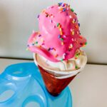 DIY Ice Cream Cone Clay Sculpture Craft for Kids