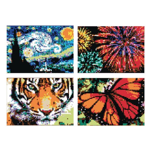 sticker mosaic