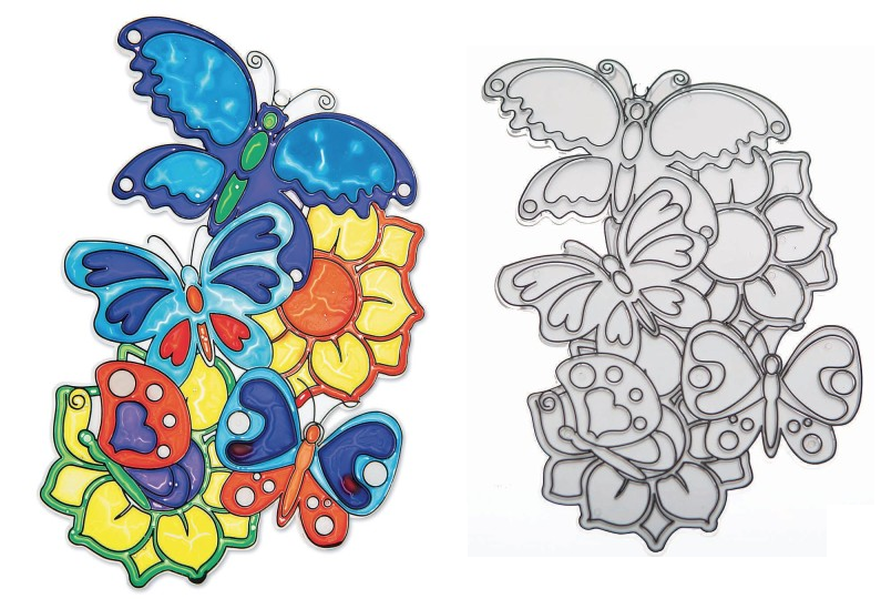 suncatcher butterfly craft