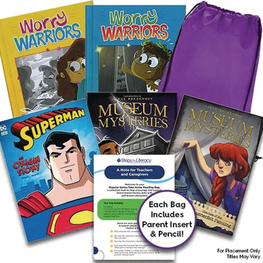 take home literacy bag
