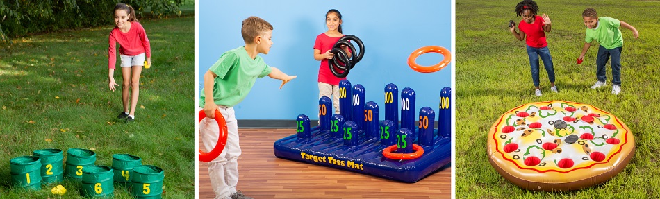 toss carnival games summer camp
