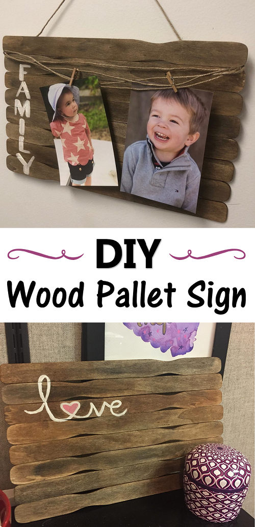 wood pallet sign S&S Blog
