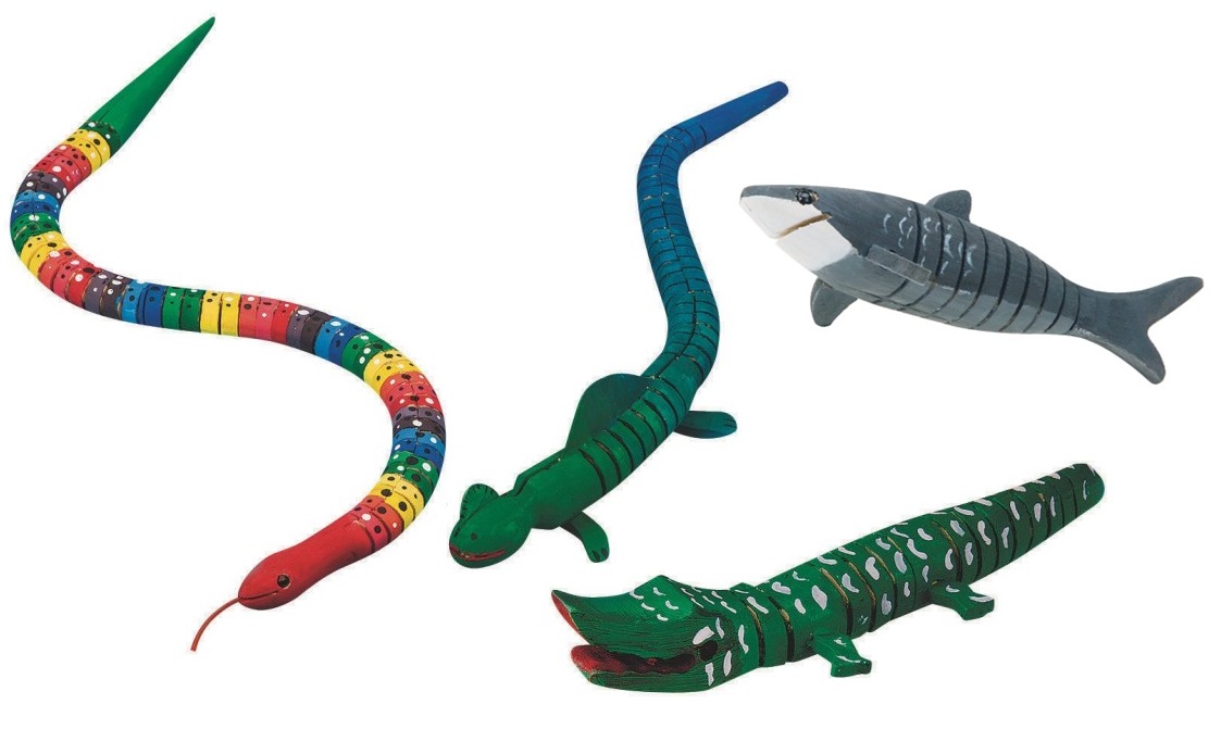 wood animals pack
