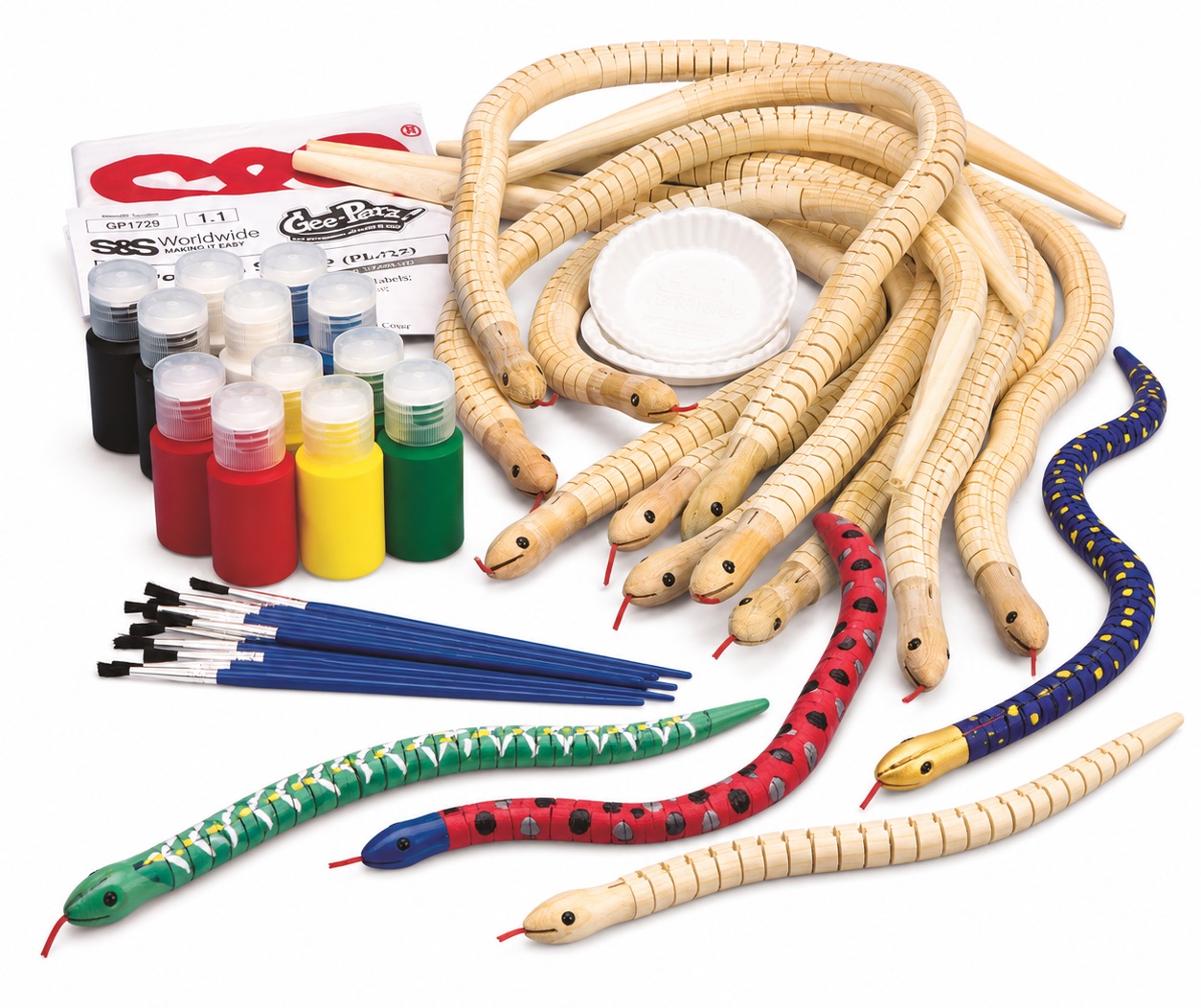 wood snake craft