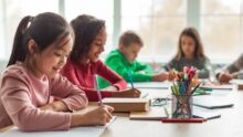 stduent writing lesson