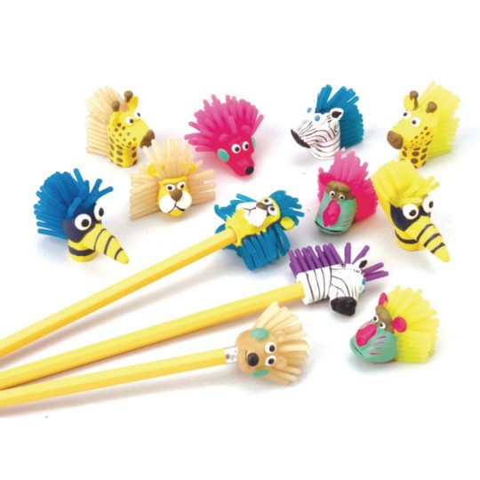 zoo pencil topper